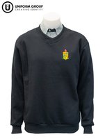 Sweatshirt - Black-all-THE U SHOP - Katikati College